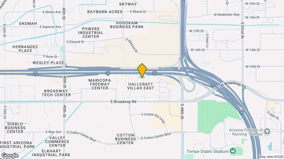 4012 S 45th St Map and Location Details