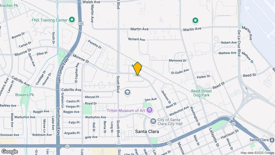 2128 Monroe St Mapa y Detalles de la Ubicación