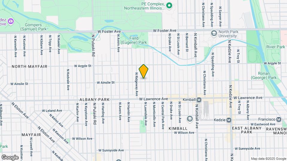 4900 N Lawndale Ave Map and Location Details
