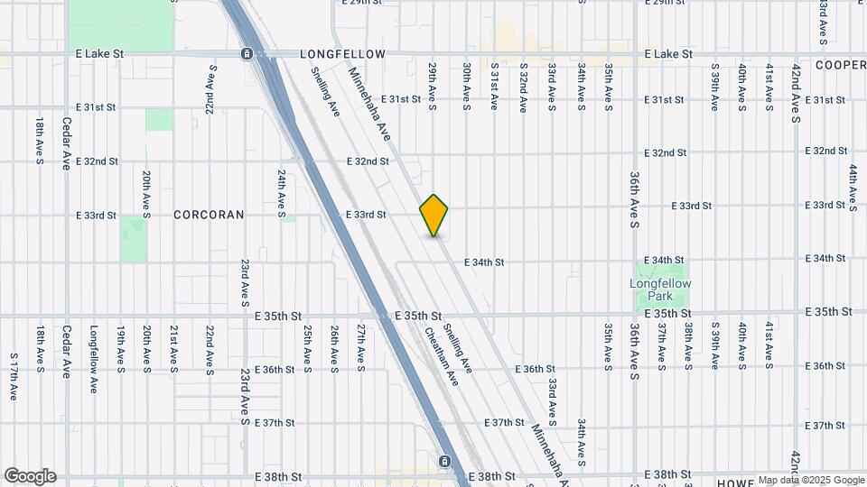 3328 Minnehaha Ave Map and Location Details