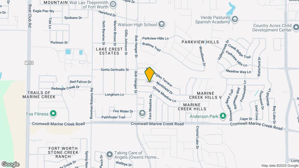 5816 Stone Meadow Ln Map and Location Details