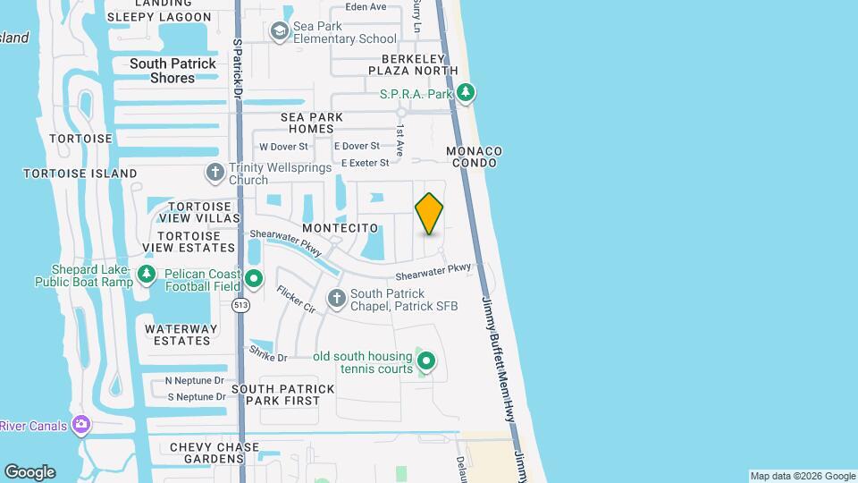 787 Clearwater Ave Map and Location Details