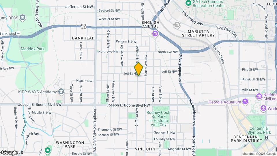 445 Griffin St NW Map and Location Details