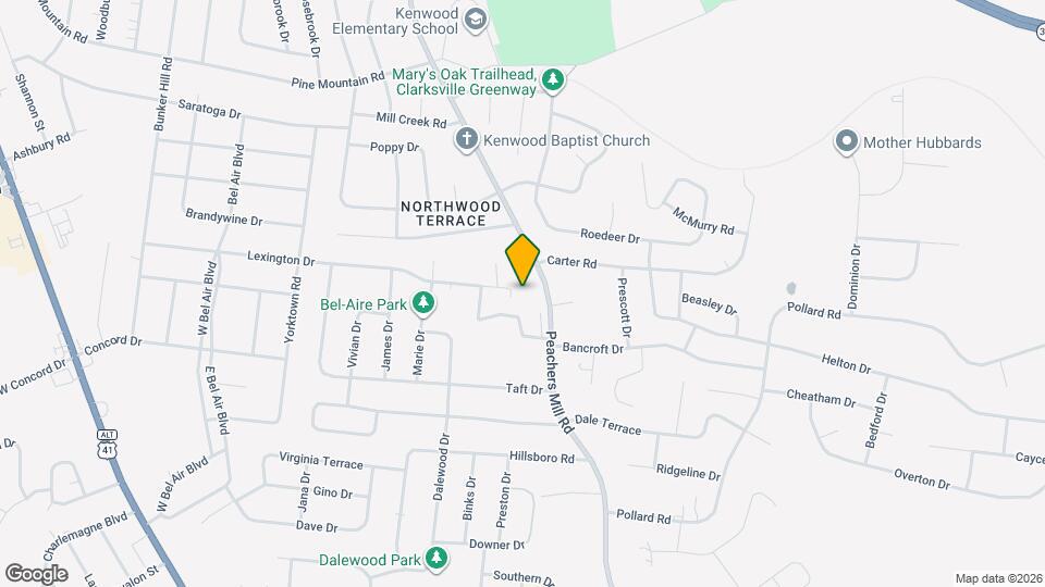 209 Lexington Dr Map and Location Details