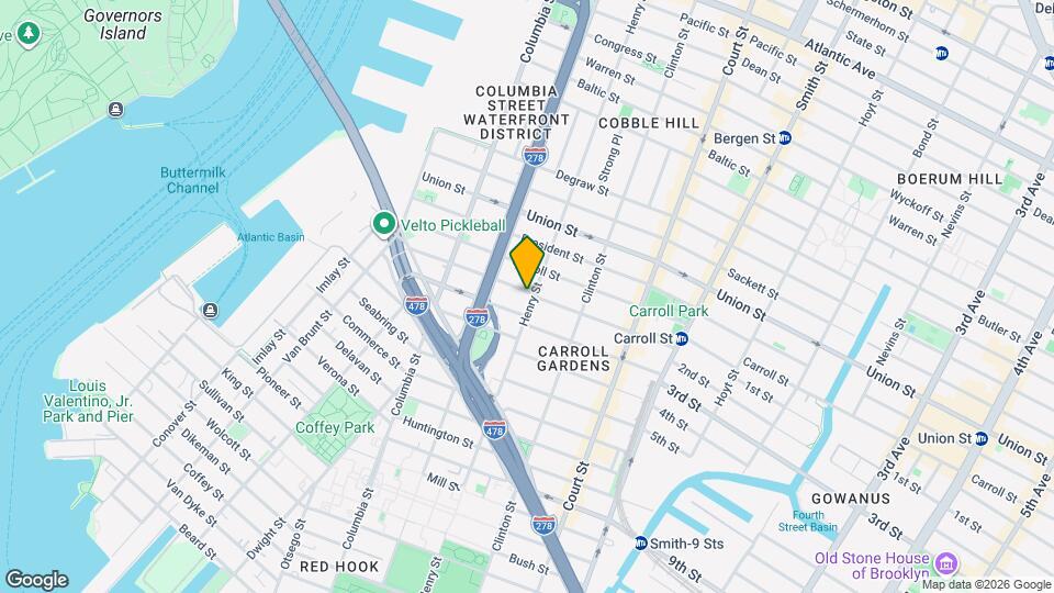 576 Henry St, Unit 2 Map and Location Details
