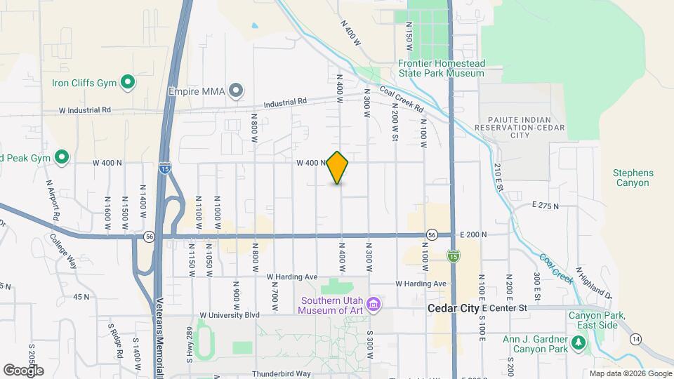 333 N 400 W, Unit 2 Map and Location Details