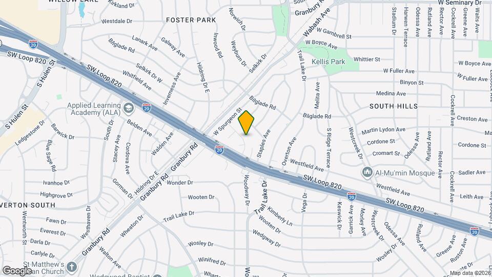 3770 Cornish Ave Map and Location Details