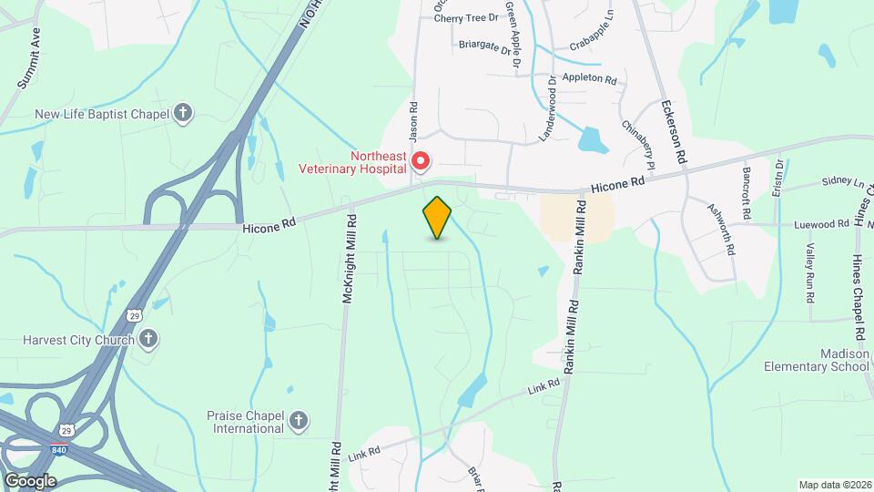 4619 Hazelburn Dr Map and Location Details