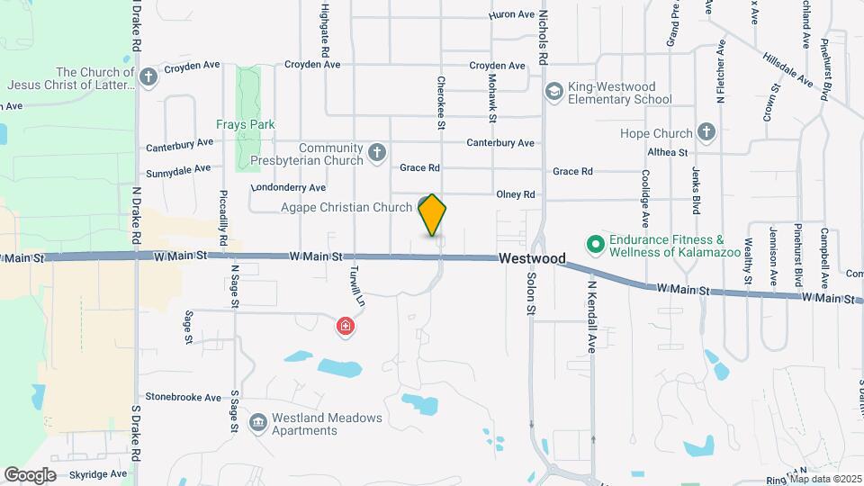 Cherokee Westlawn Apartments: Age 55+ Only Map and Location Details