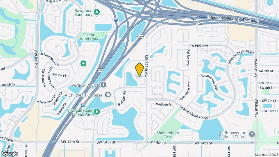 725 SW 148th Ave Mapa y Detalles de la Ubicación