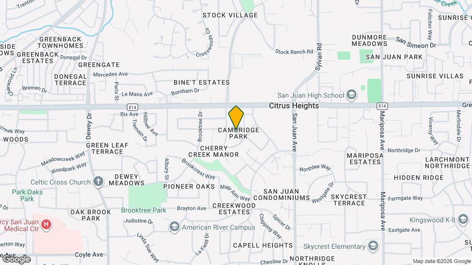 6111 Terrell Dr Map and Location Details