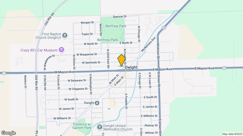140 E Mazon Ave Mapa y Detalles de la Ubicación