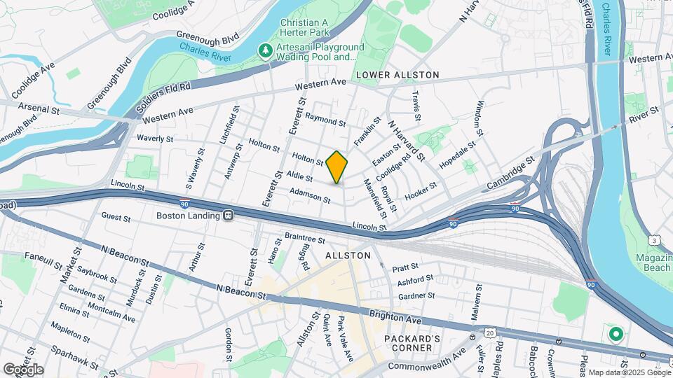 75 Aldie St, Unit 2 Map and Location Details