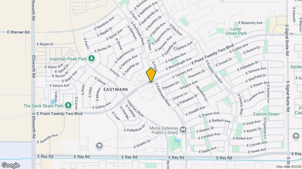 9928 E Tamery Ave Map and Location Details