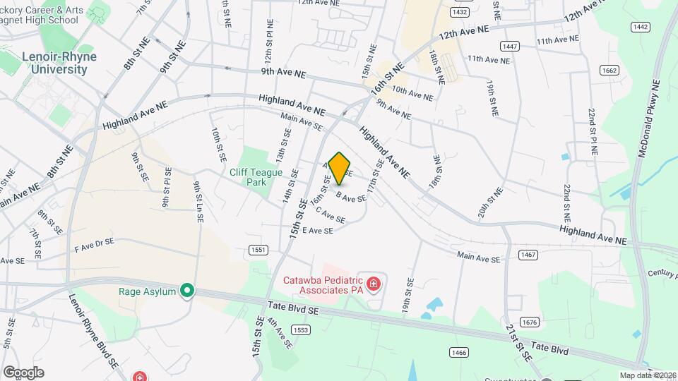 1627 B Ave SE Map and Location Details