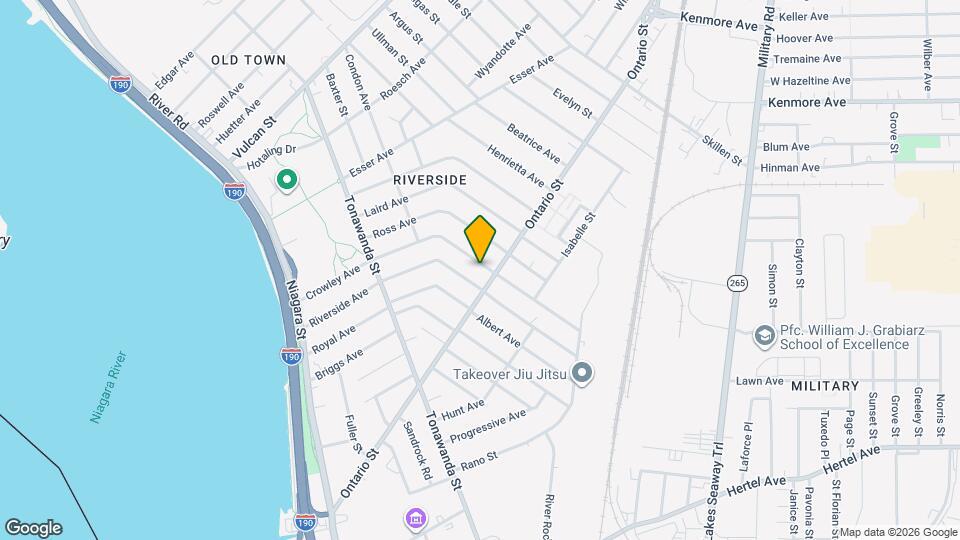 239 Crowley Ave Map and Location Details