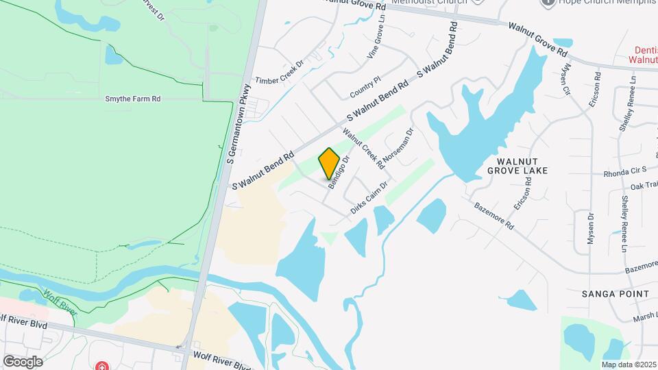 8080 German Creek Dr Map and Location Details