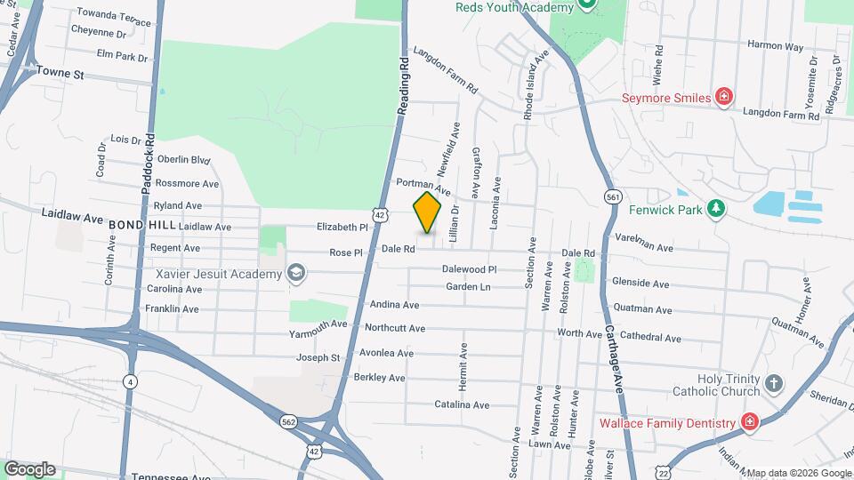 5009 Newfield Ave, Unit C Map and Location Details