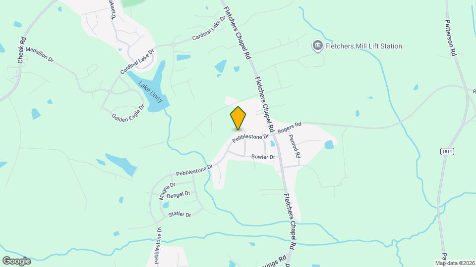 919 Pebblestone Dr Mapa y Detalles de la Ubicación