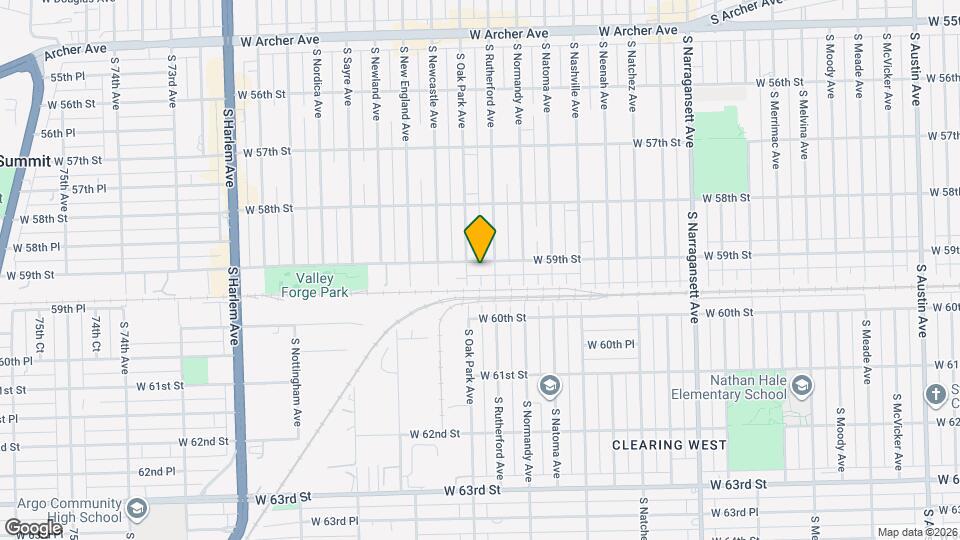 6745 W 59th St Map and Location Details