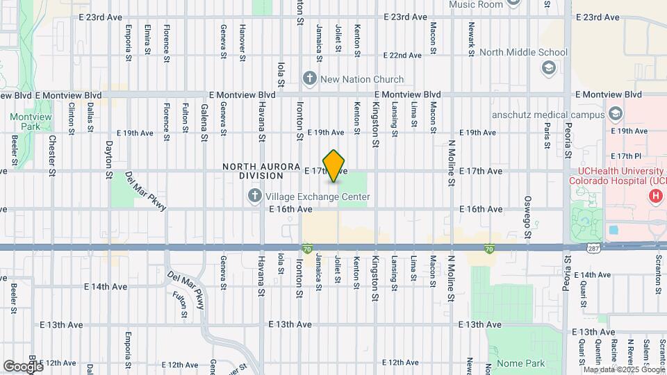 1655 Joliet St Map and Location Details