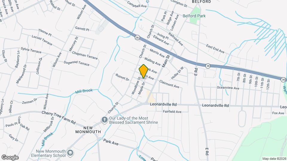 402 Maple Dr Mapa y Detalles de la Ubicación