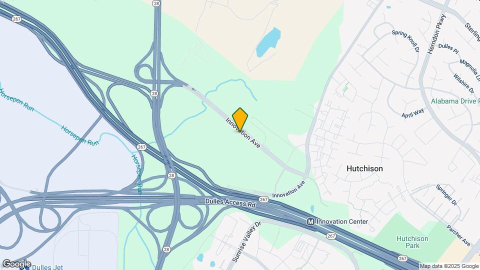 Dulles Toll Rd Mapa y Detalles de la Ubicación