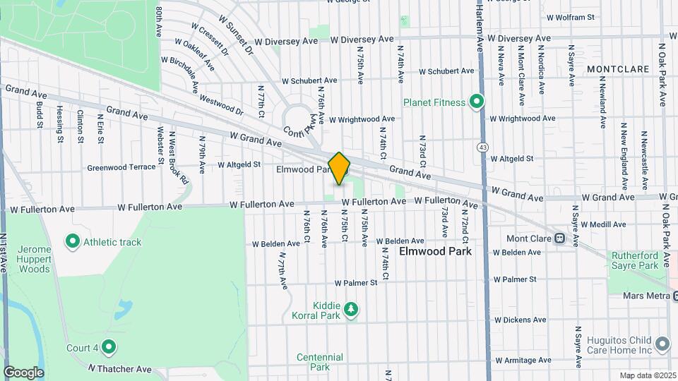 2414 N 75th Ct Map and Location Details
