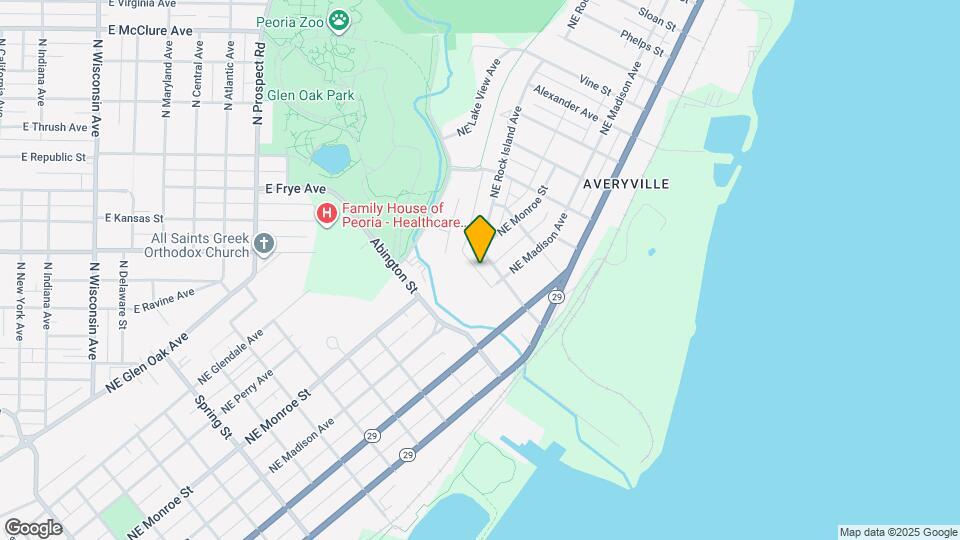 219 Van Buren Street Map and Location Details