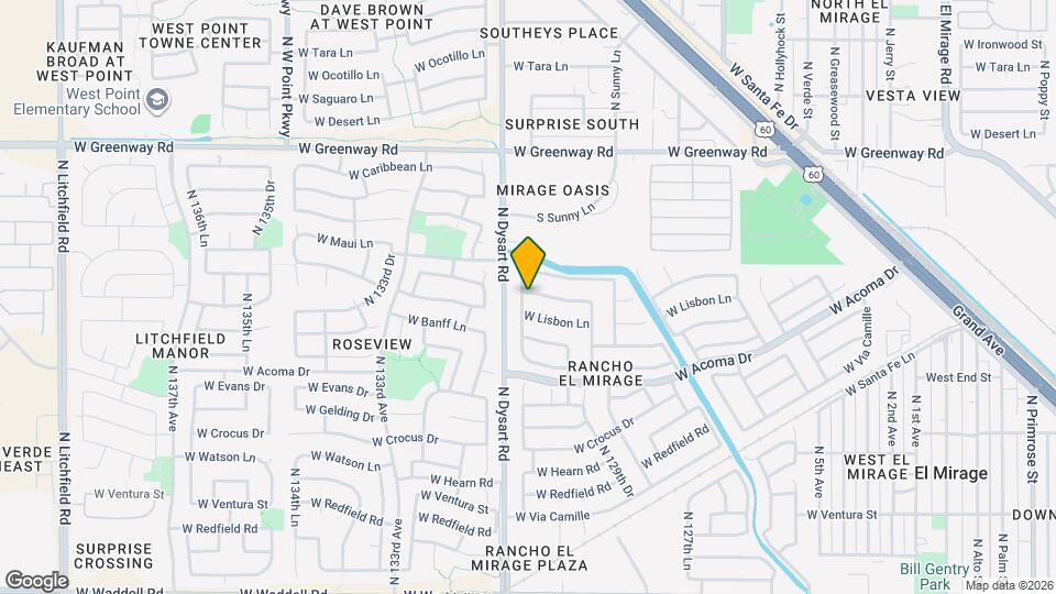 13041 W Mauna Loa Ln Mapa y Detalles de la Ubicación