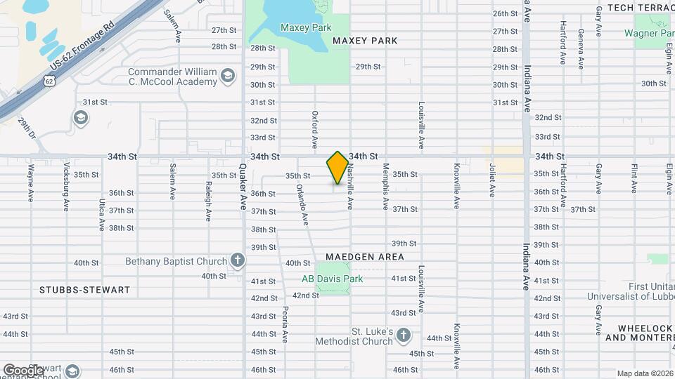 4006 36th St Map and Location Details