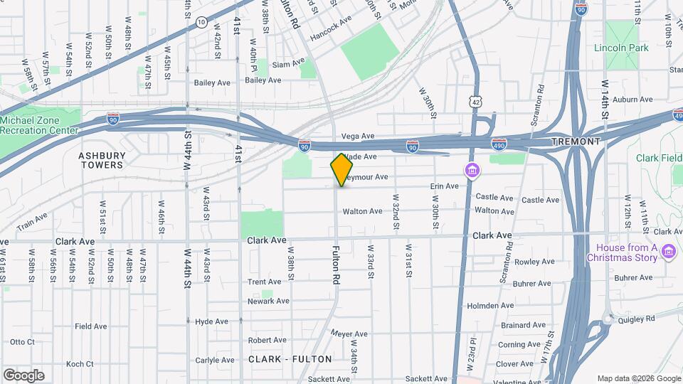 3449 Erin Ave Map and Location Details