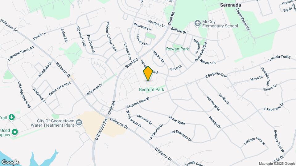 805 Bedford Ct Map and Location Details