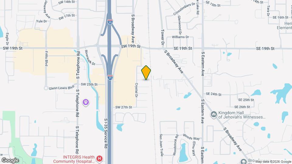 608 SW 23rd St Map and Location Details