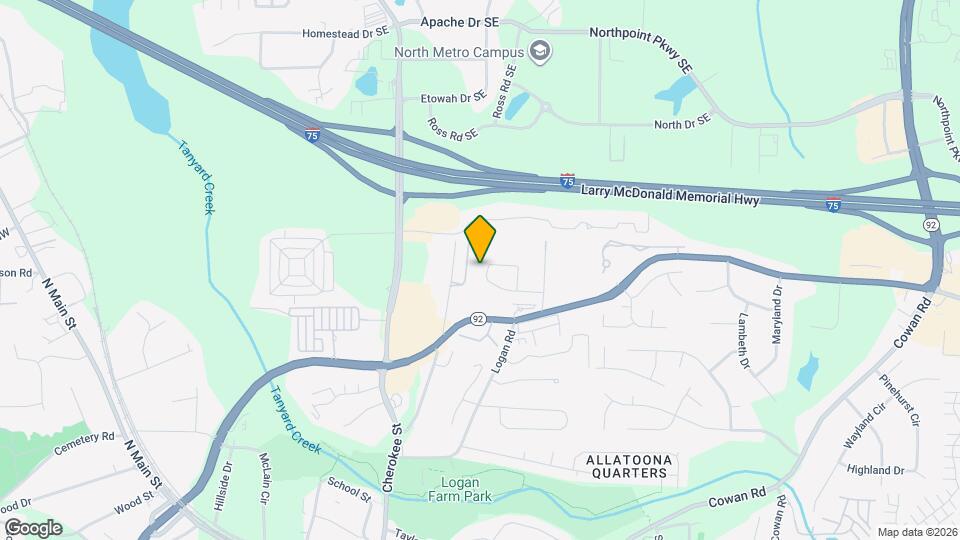 1028 Pepper Cir NW Mapa y Detalles de la Ubicación