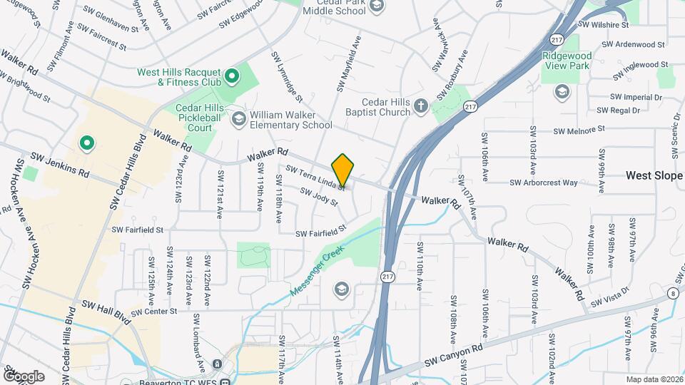 11400 SW Terra Linda St Map and Location Details