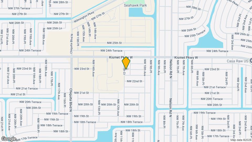 2227 NW 11th Ct Map and Location Details