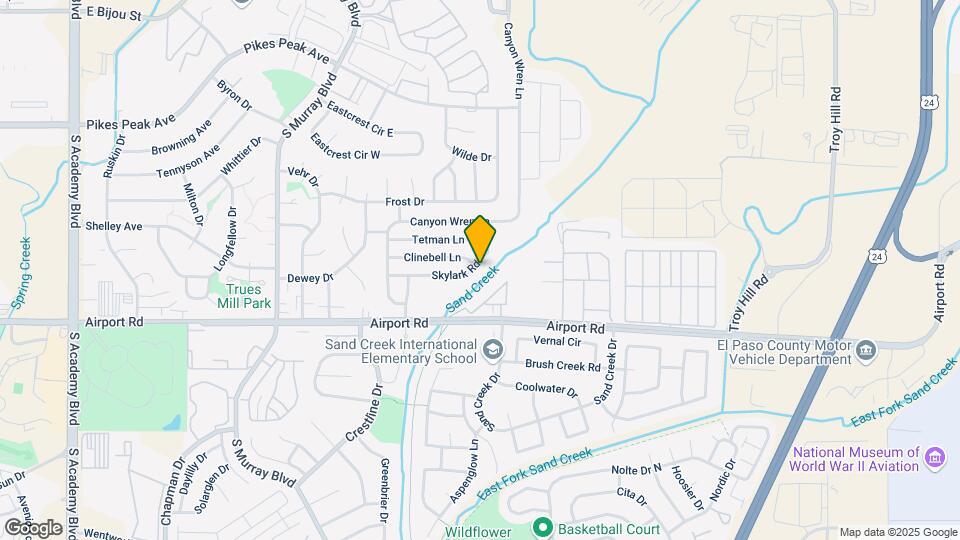 4627 Skylark Rd Map and Location Details
