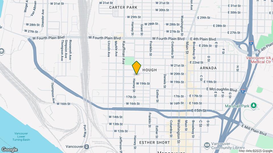 1921 Harney St Map and Location Details