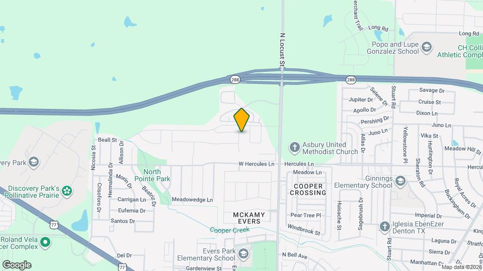 4012 Calvary Ct Map and Location Details