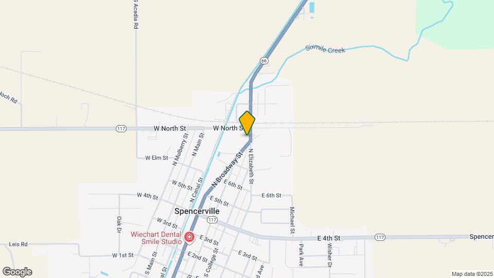 547 N Broadway St, Unit Suite B Upper Apartment Mapa y Detalles de la Ubicación