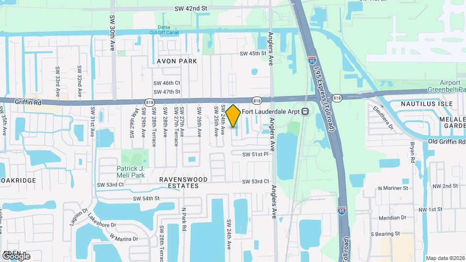 4956 Leeward Ln Map and Location Details