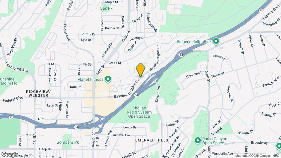 1757 Bayview Heights Dr Map and Location Details