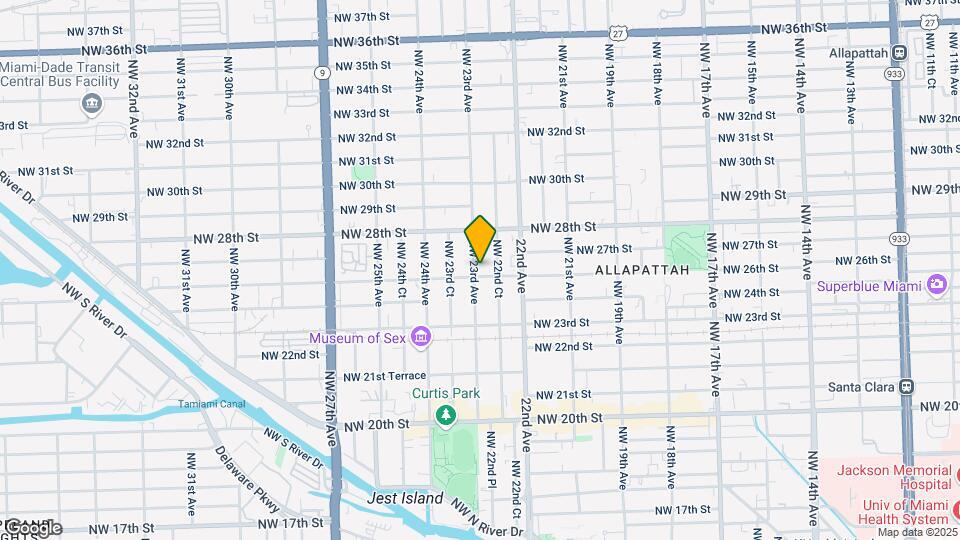 2271 NW 26th St Map and Location Details