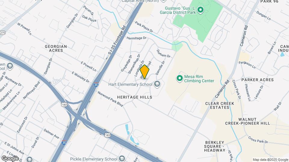 8304 Bridgetown Dr Map and Location Details