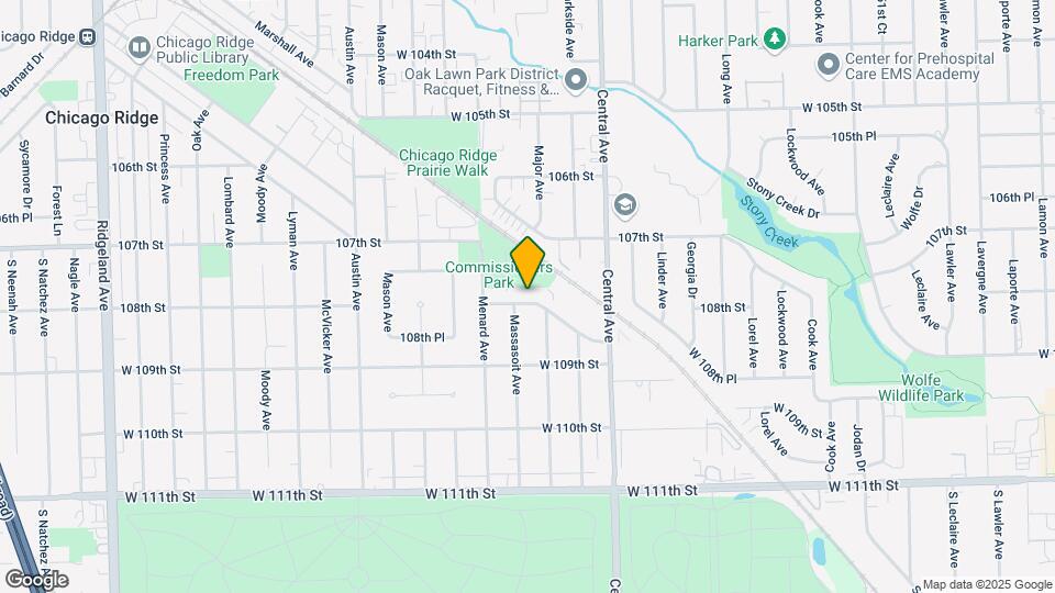 5710 W 108th St Map and Location Details