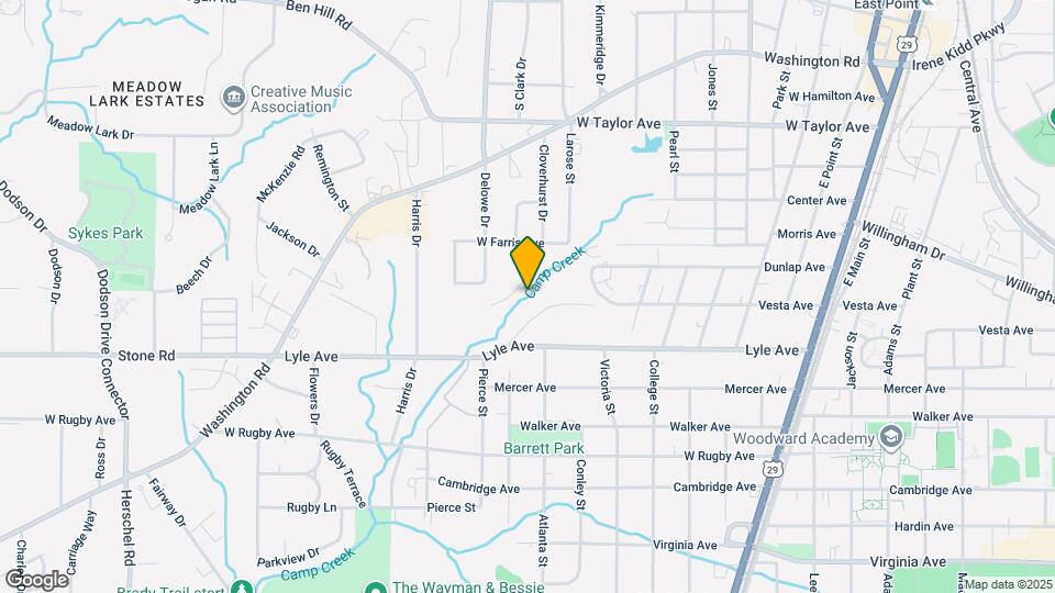3204 Cloverhurst Dr Mapa y Detalles de la Ubicación