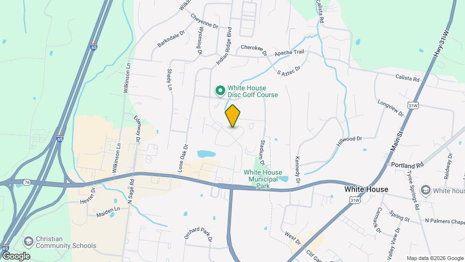 849 Big Bend Ct Mapa y Detalles de la Ubicación