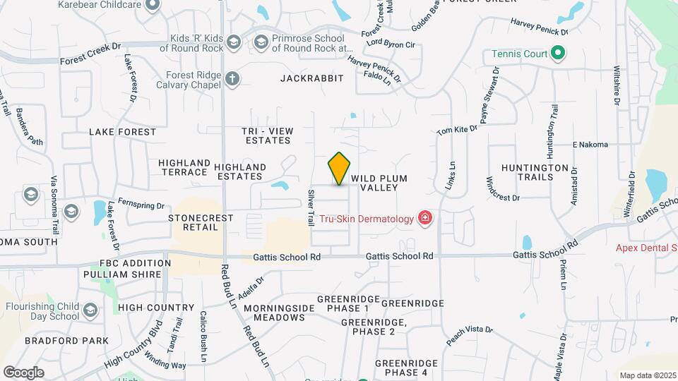 204 Blue Spruce Way Map and Location Details