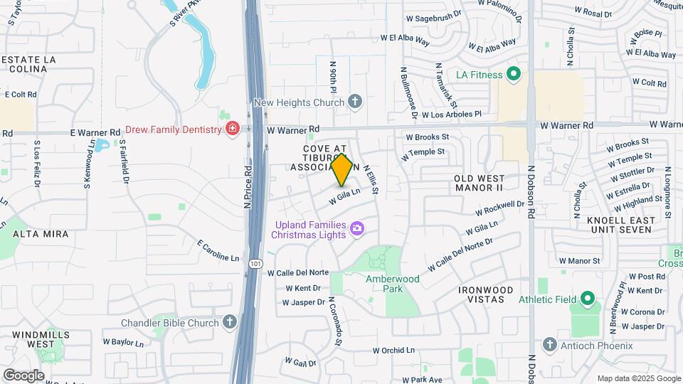 2708 W Gila Ln Mapa y Detalles de la Ubicación